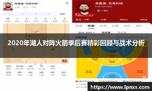 2020年湖人对阵火箭季后赛精彩回顾与战术分析